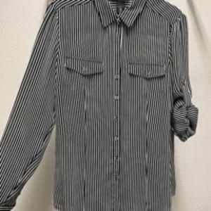 White House Black Market Blouse Size 8